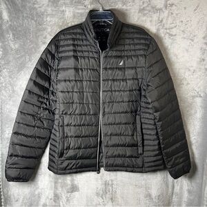 Nautica Men's Black Puffer Jacket